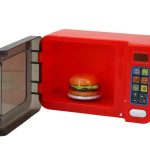 Microwave Oven Toy Microwave Red Accessories