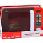Microwave Oven Toy Microwave Red Accessories