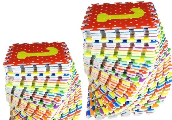 Children Playmat Foam Puzzles Alphabet & Numbers