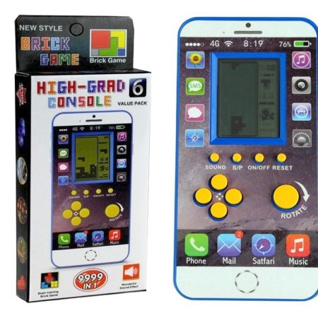 Tetris Game Looking Like Real Phone 4 Colors