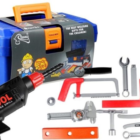 Box With Tools For Handyman Big Set 31 Pieces