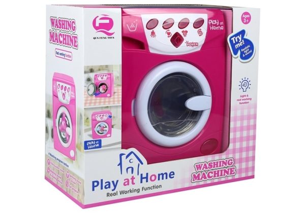 Washer Working Like Real One Sound And Light Effects