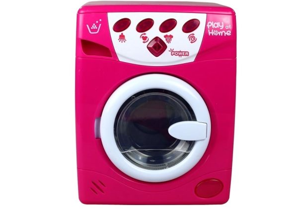 Washer Working Like Real One Sound And Light Effects
