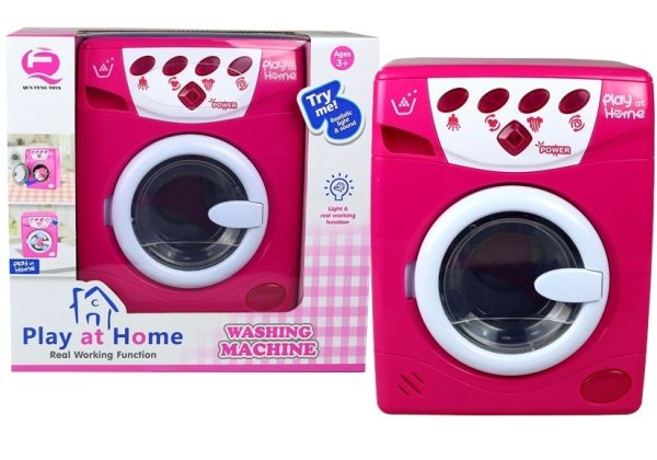 Washer Working Like Real One Sound And Light Effects
