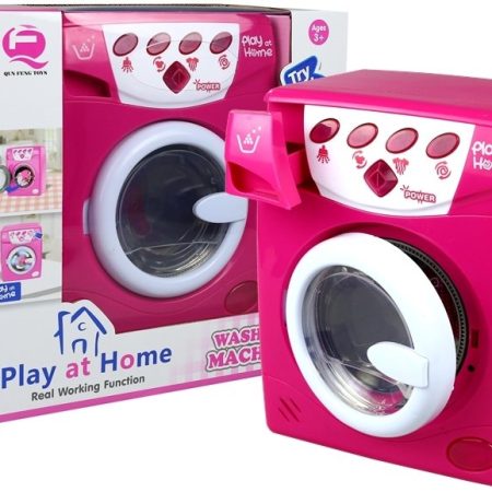 Washer Working Like Real One Sound And Light Effects