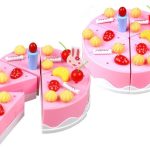 Birthday cake to slicing