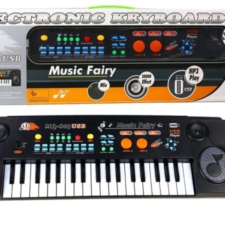 Keyboard With Microphone Multifunctional Educational Toy