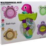 Dolphine With Patterns To Bath Crab Turtle Fish Frog