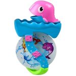 Dolphine With Patterns To Bath Crab Turtle Fish Frog