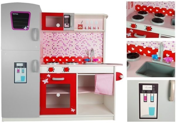 Wooden Kitchen Jola Refrigerator Microwave Opening Elements