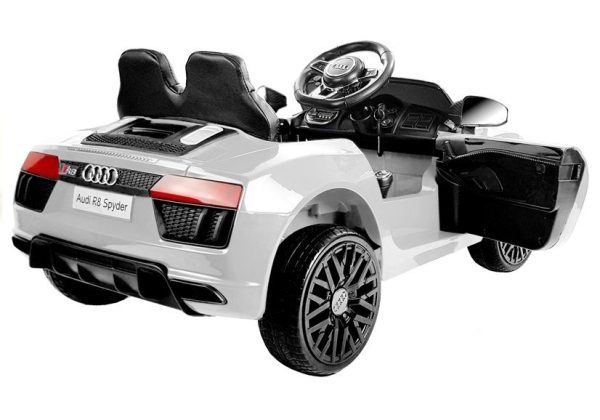 Audi R8 Spyder White - Electric Ride On Car