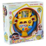 Interactive Steering Wheel For Kiddie Sounds