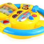 Interactive Steering Wheel For Kiddie Sounds
