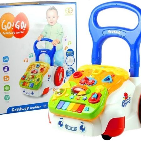 Interactive Playing Walker Pusher Detachable Panel