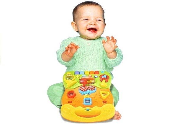 Interactive Playing Walker Pusher Detachable Panel