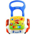 Interactive Playing Walker Pusher Detachable Panel