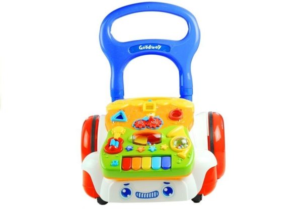 Interactive Playing Walker Pusher Detachable Panel