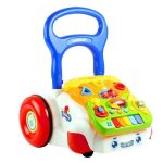 Interactive Playing Walker Pusher Detachable Panel
