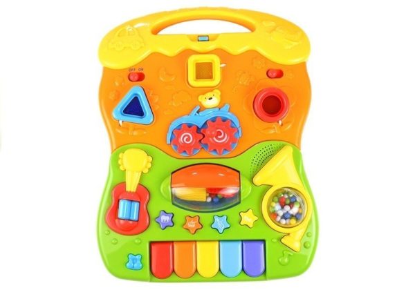 Interactive Playing Walker Pusher Detachable Panel