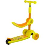 Three-wheeled Balancing Scooter Saddle Yellow Music Diodes Squirrel