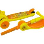 Three-wheeled Balancing Scooter Saddle Yellow Music Diodes Squirrel