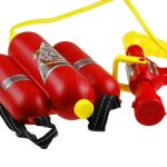 Kids Childrens Fire Fighter Set Kit Working Fire Extinguisher