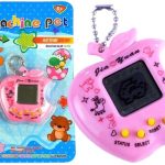 Tamagotchi Electronical Animal Pink Apple Shape