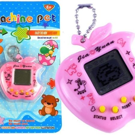 Tamagotchi Electronical Animal Pink Apple Shape