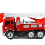 Take-Apart Fire Rescue Truck Little Mechanic Wheel Wrench Screwdriver