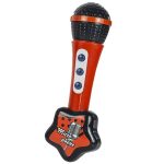 Electric Guitar Microphone Strings Red