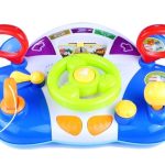 Interactive Steering Wheel For Children Dashboard Sounds
