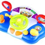 Interactive Steering Wheel For Children Dashboard Sounds