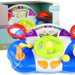 Interactive Steering Wheel For Children Dashboard Sounds