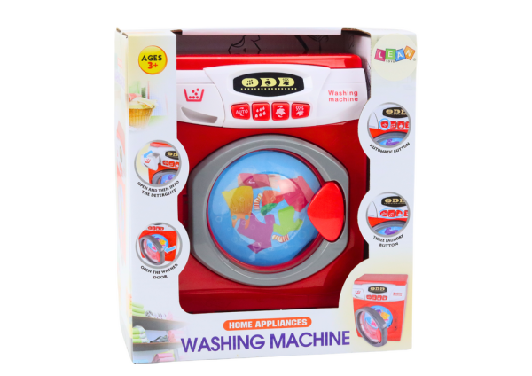 Washing Machine Automatic Opened Drum Lights Sounds