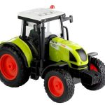 Tractor with Round Baler for Baling Noise making 37,5 cm