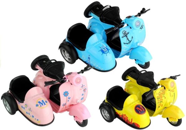 Toy Motorbike 3 Colours Rides Lights Game 1:14