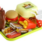 Set To Make Fast-Food and Waffles Little Cook Accessories