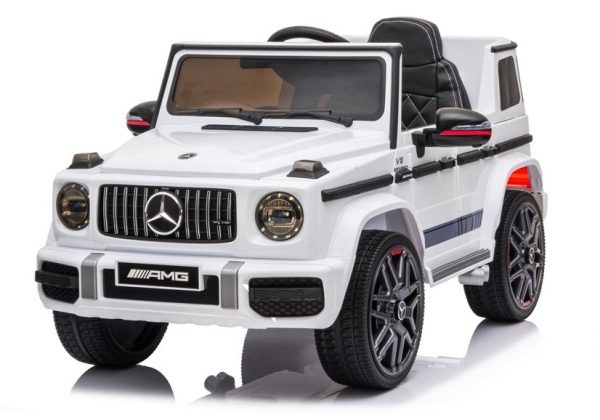 Mercedes G63 AMG Electric Ride On Car– White