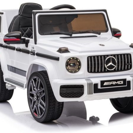 Mercedes G63 AMG Electric Ride On Car– White