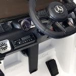 Mercedes G63 AMG Electric Ride On Car– White