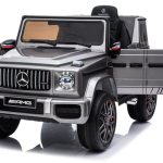 Mercedes G63 AMG Electric Ride On Car– Silver