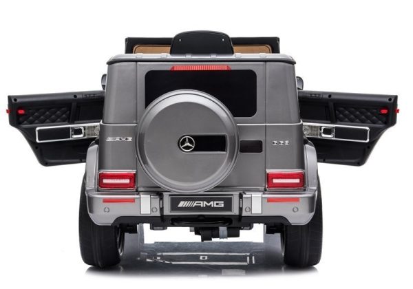Mercedes G63 AMG Electric Ride On Car– Silver