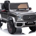 Mercedes G63 AMG Electric Ride On Car– Silver