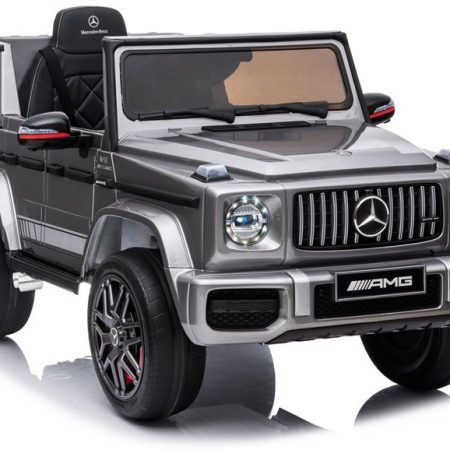 Mercedes G63 AMG Electric Ride On Car– Silver