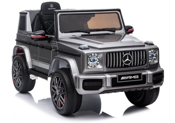 Mercedes G63 AMG Electric Ride On Car– Silver