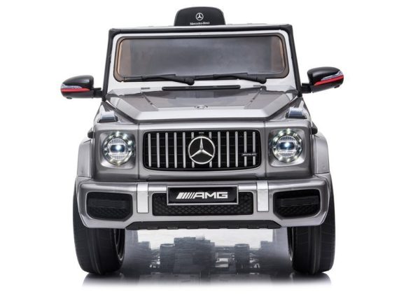 Mercedes G63 AMG Electric Ride On Car– Silver