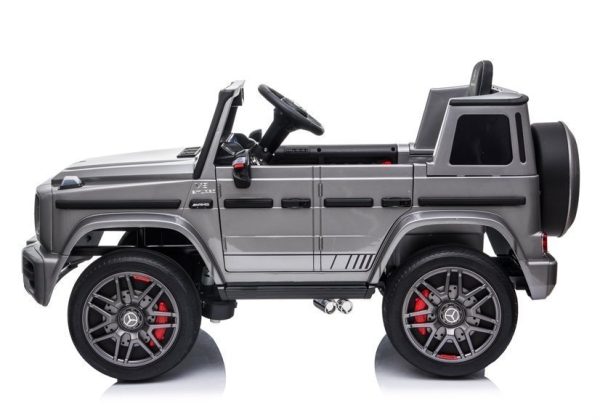 Mercedes G63 AMG Electric Ride On Car– Silver