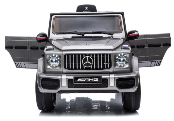 Mercedes G63 AMG Electric Ride On Car– Silver