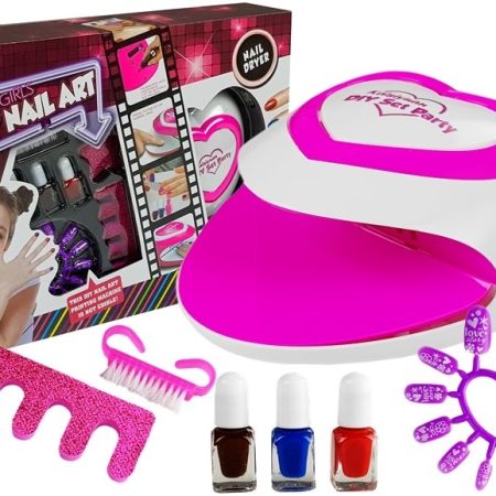 Children's Nail Polish Set + Nail Lamp