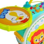 Colorful Drum Set for a Little Musician with Chair